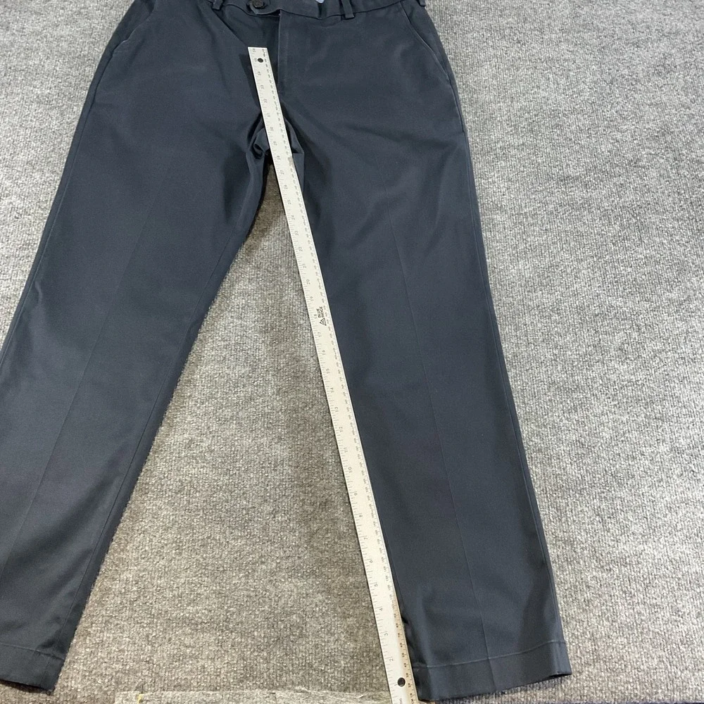 Brooks Brothers Advantage Chino Milano 35x31 Navy Slim Fit Lightweight Stretch D
